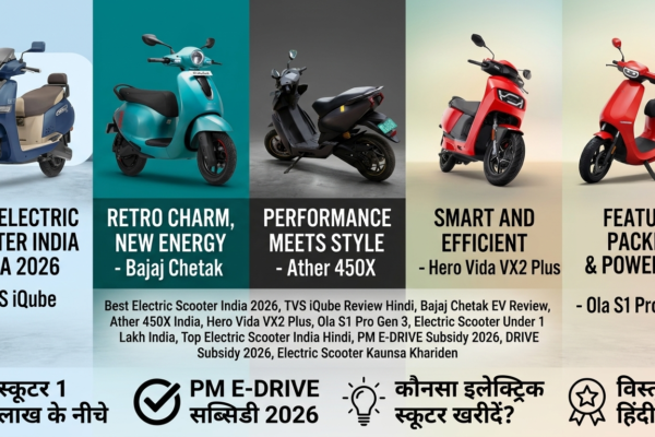 India के Top 5 Trusted Electric Scooters 2026 – कौन सा खरीदें?