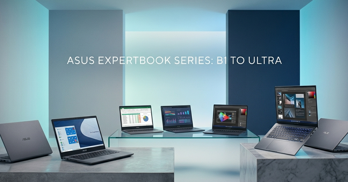 Asus ExpertBook Series B1 से Ultra तक! Business Professionals के लिए India का Best Laptop Series