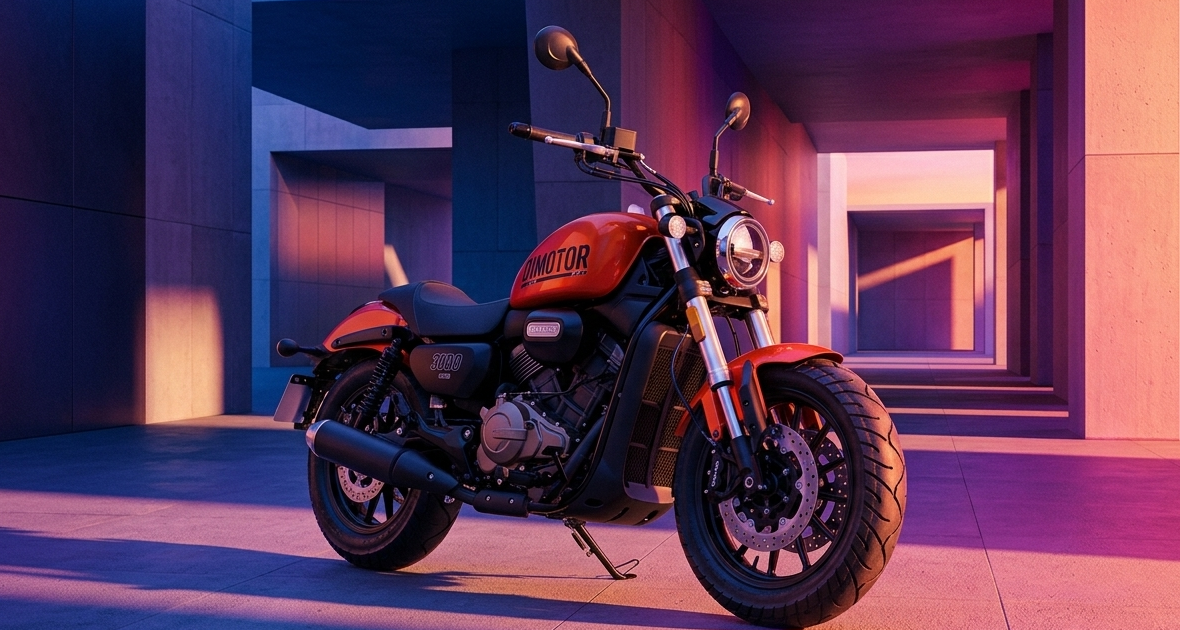 QJ Motor SRV 300 नया Variant India में 296cc V-Twin Engine, Dual Exhaust, Bluetooth Digital Console के साथ!