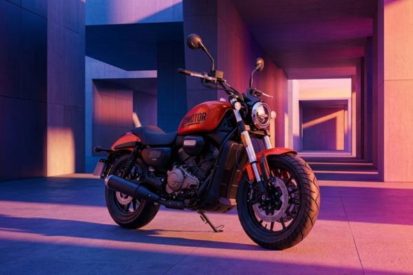QJ Motor SRV 300 नया Variant India में 296cc V-Twin Engine, Dual Exhaust, Bluetooth Digital Console के साथ!